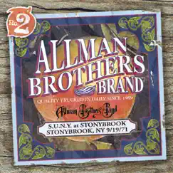 Allman Brothers Brand, No. 2: S.U.N.Y. at Stonybrook, Stonybrook, NY 9/19/71 (Live) by The Allman Brothers Band album reviews, ratings, credits