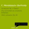 Green Edition - Mendelssohn: Symphony No. 4, Op. 90 "Italian" & Violin Concerto, Op. 64 album lyrics, reviews, download