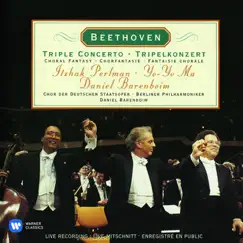 Beethoven: Triple Concerto & Choral Fantasy (Live) by Itzhak Perlman, Daniel Barenboim, Berlin Philharmonic & Yo-Yo Ma album reviews, ratings, credits
