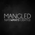 Mangled album cover