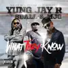 What They Know (feat. Mjg & 8ball) - Single album lyrics, reviews, download