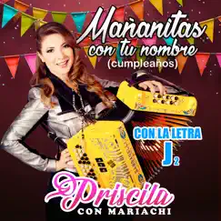 Mañanitas con Tu Nombre, cumpleaños: con la Letra J 2 by Priscila Con Mariachi album reviews, ratings, credits