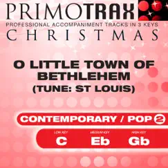 O Little Town of Bethlehem - (Low Key - C) Performance Backing Track Song Lyrics