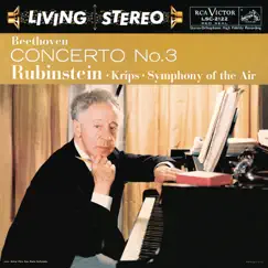 Beethoven: Piano Concerto No. 3 in C Minor, Op. 37 by Arthur Rubinstein, Symphony of the Air & Josef Krips album reviews, ratings, credits