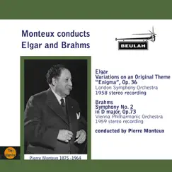 Monteux Conducts Elgar and Brahms by Pierre Monteux album reviews, ratings, credits